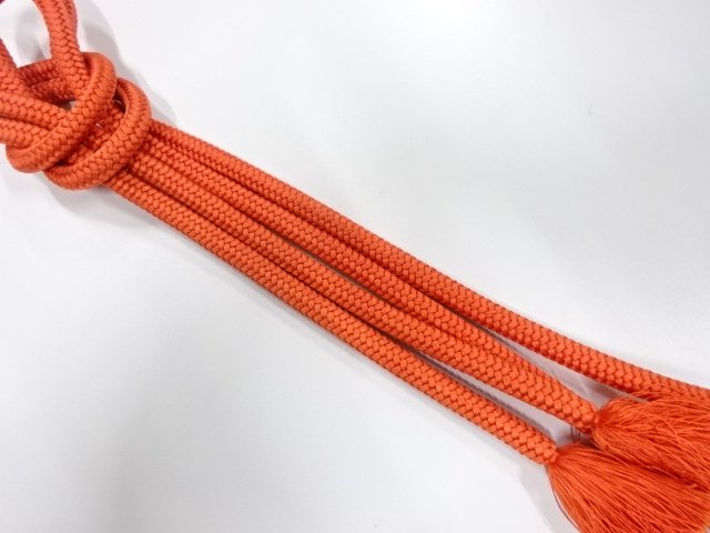 JAPANESE KIMONO / HAND-TIED OBIJIME